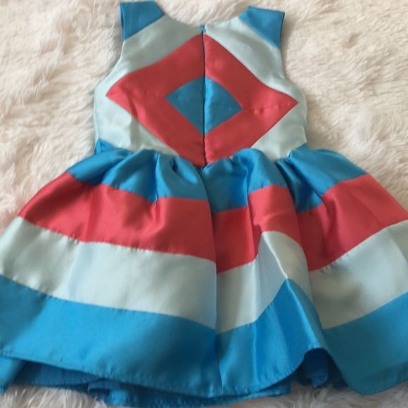 Halabaloo Girls Colorblock Dress, NWT Size 4T - Picture 2 of 6
